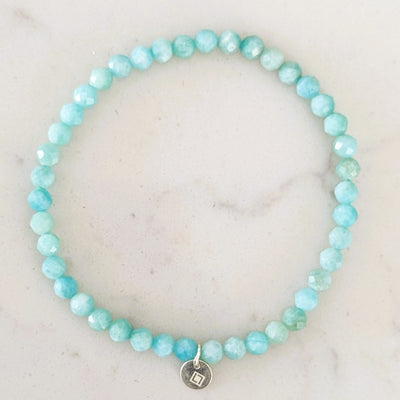 amazonite bead bracelet