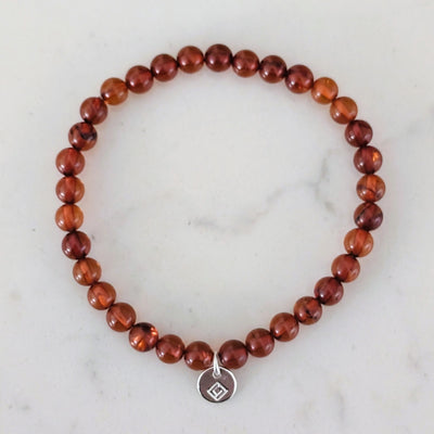 amber children's gemstone bracelet