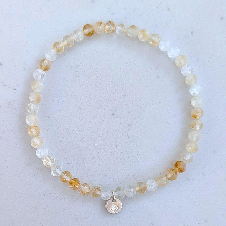 citrine gemstone bracelet 