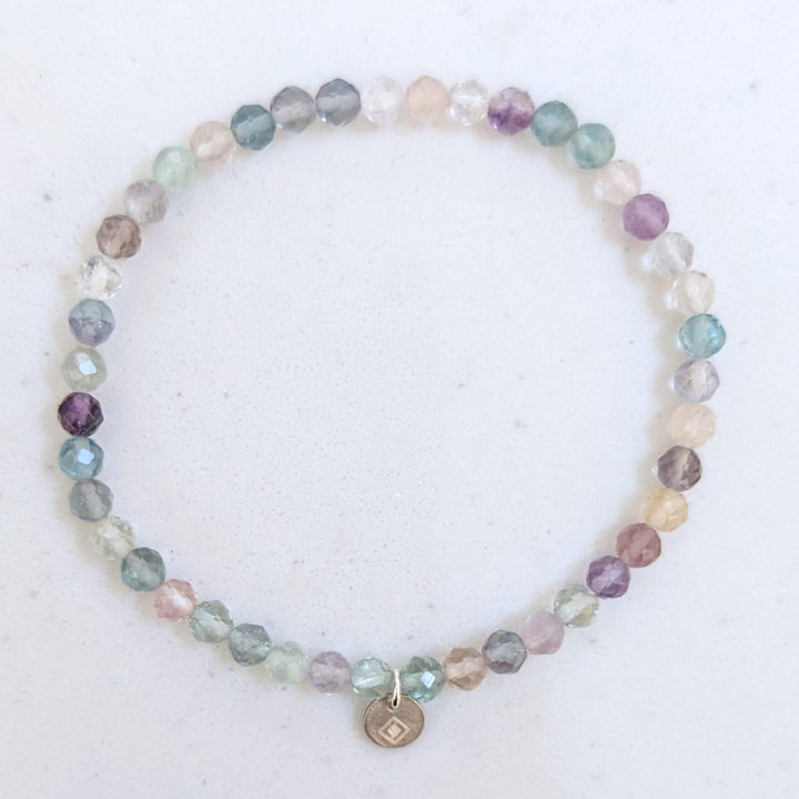 fluorite gemstone bracelet 