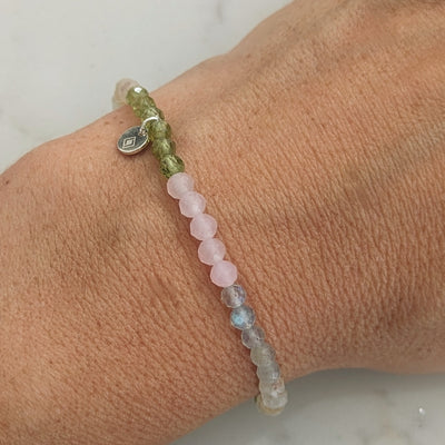 Celebrate Friendship Gemstone Bracelet - 4mm faceted