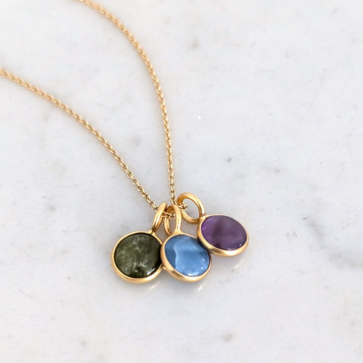 The VIP Friends & Family Birthstone Necklace - Gold