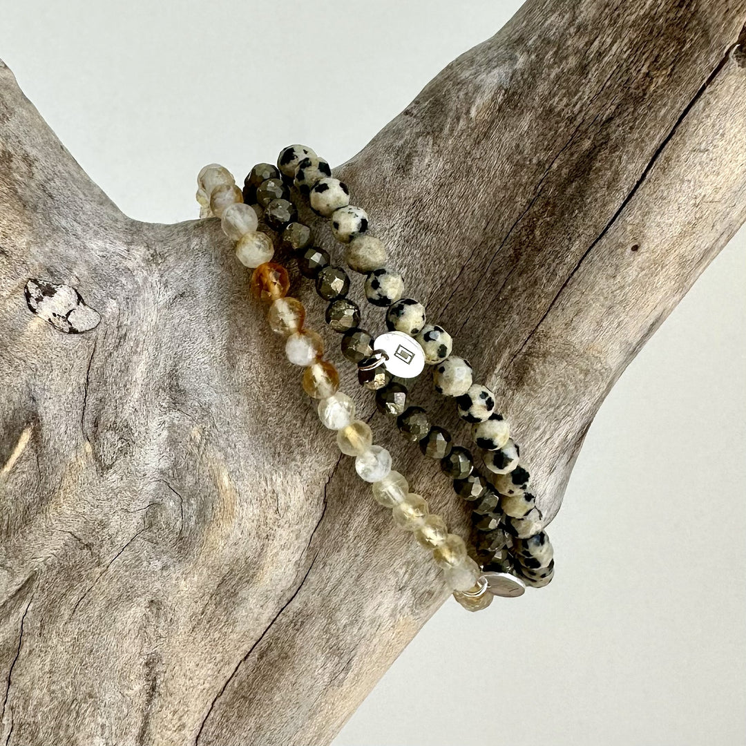 live your best life gemstone intention bracelet set 