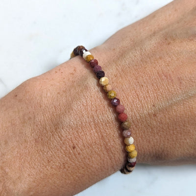 mookaite gemstone bracelet