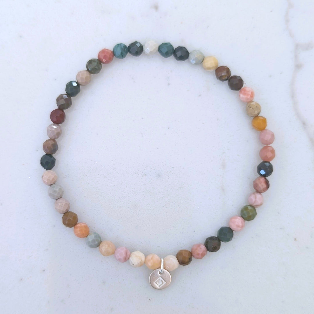 ocean jasper gemstone bracelet