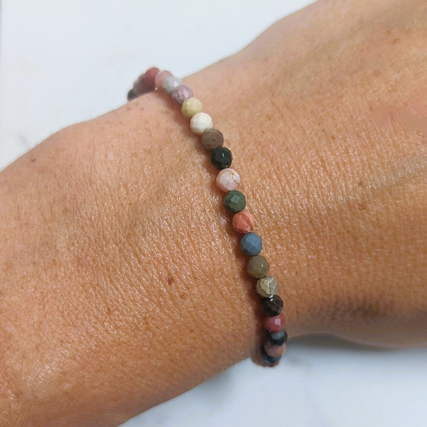 ocean jasper gemstone bracelet