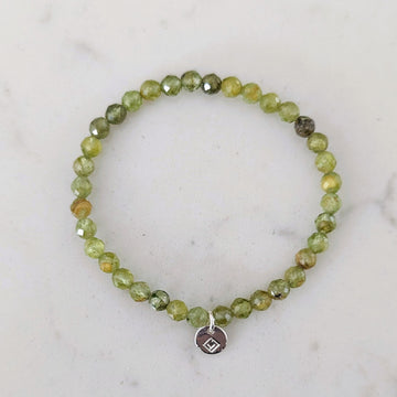 Peridot Children's Gemstone Bracelet
