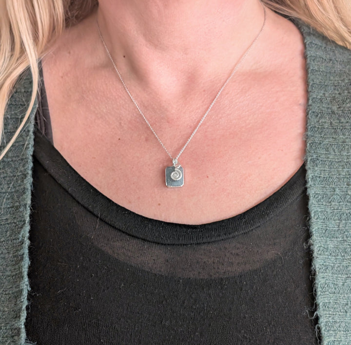 The Duo Aquamarine Necklace