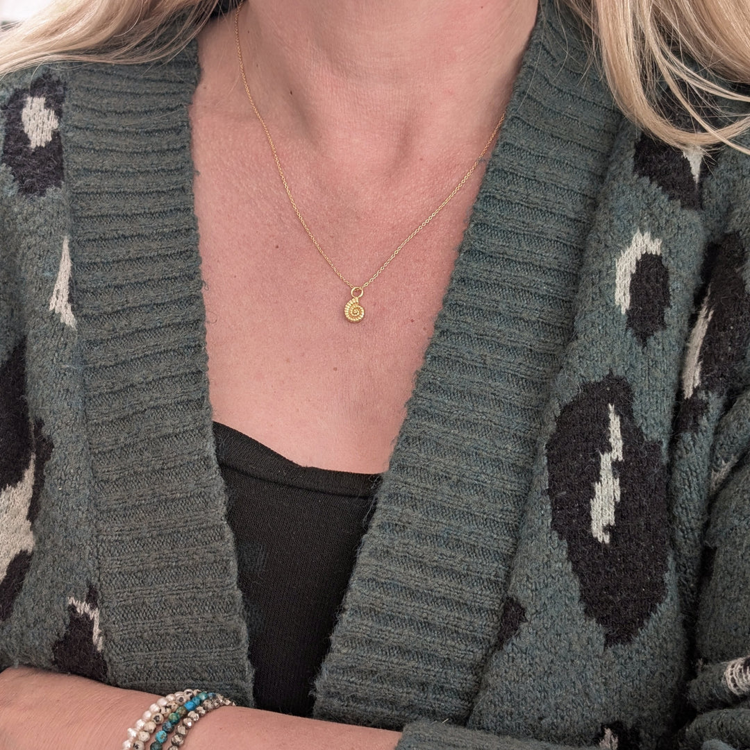 The Ammonite Accent Necklace