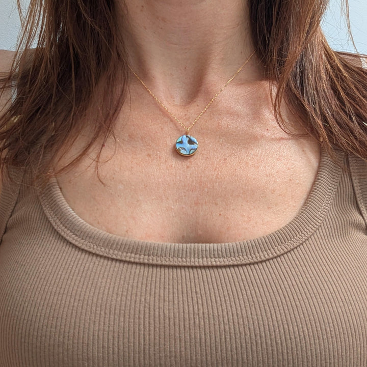 The Circle Abalone Shell Necklace