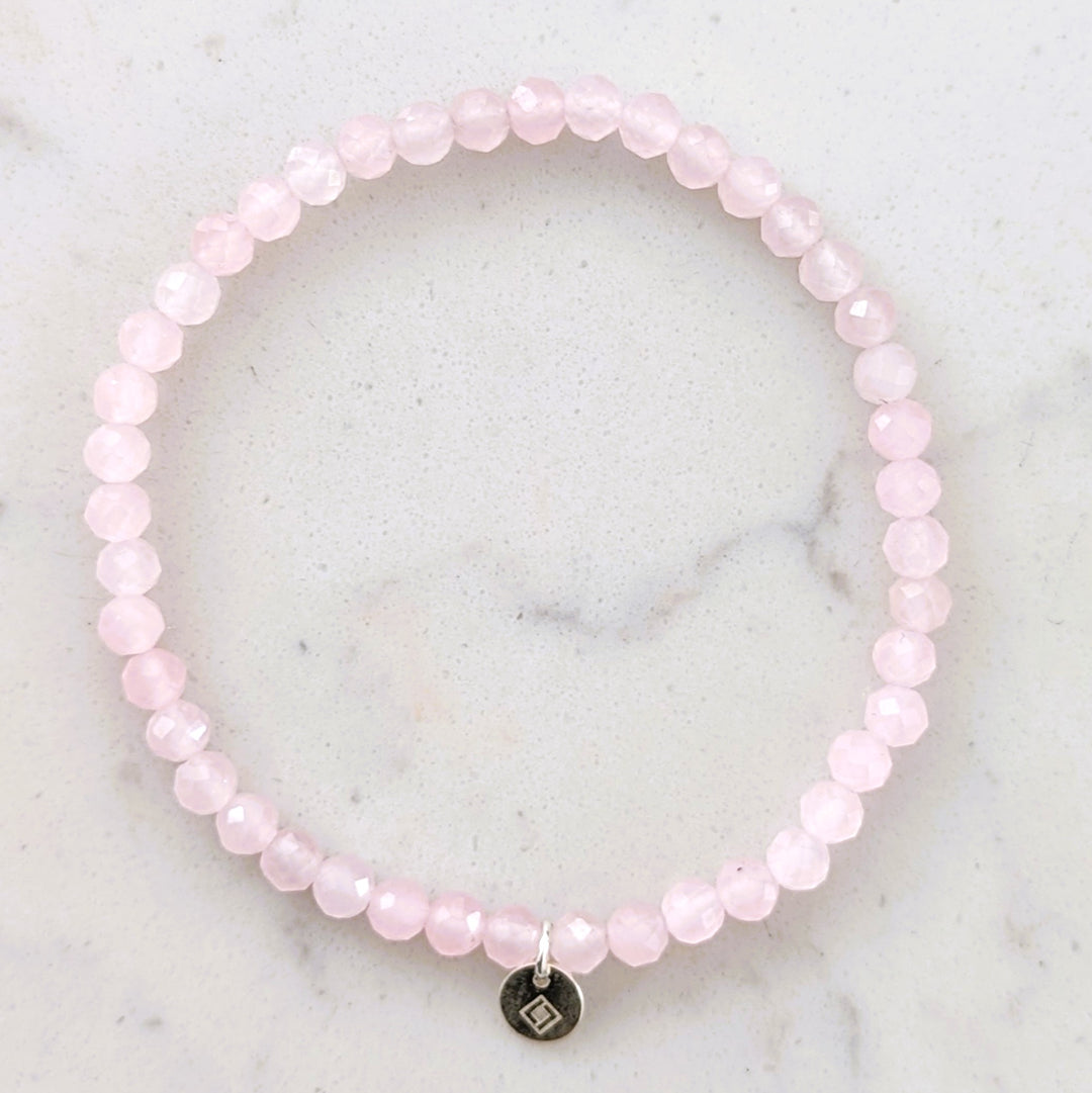 rose quartz bracelet