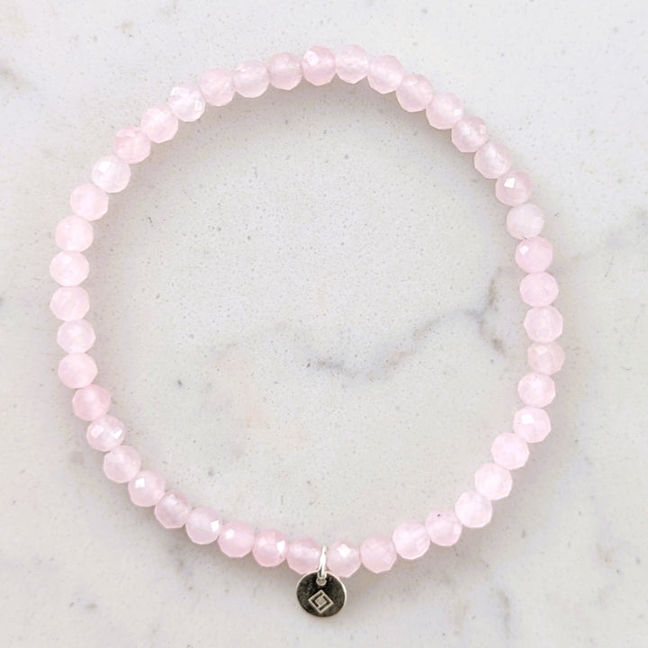 rose quartz bracelet