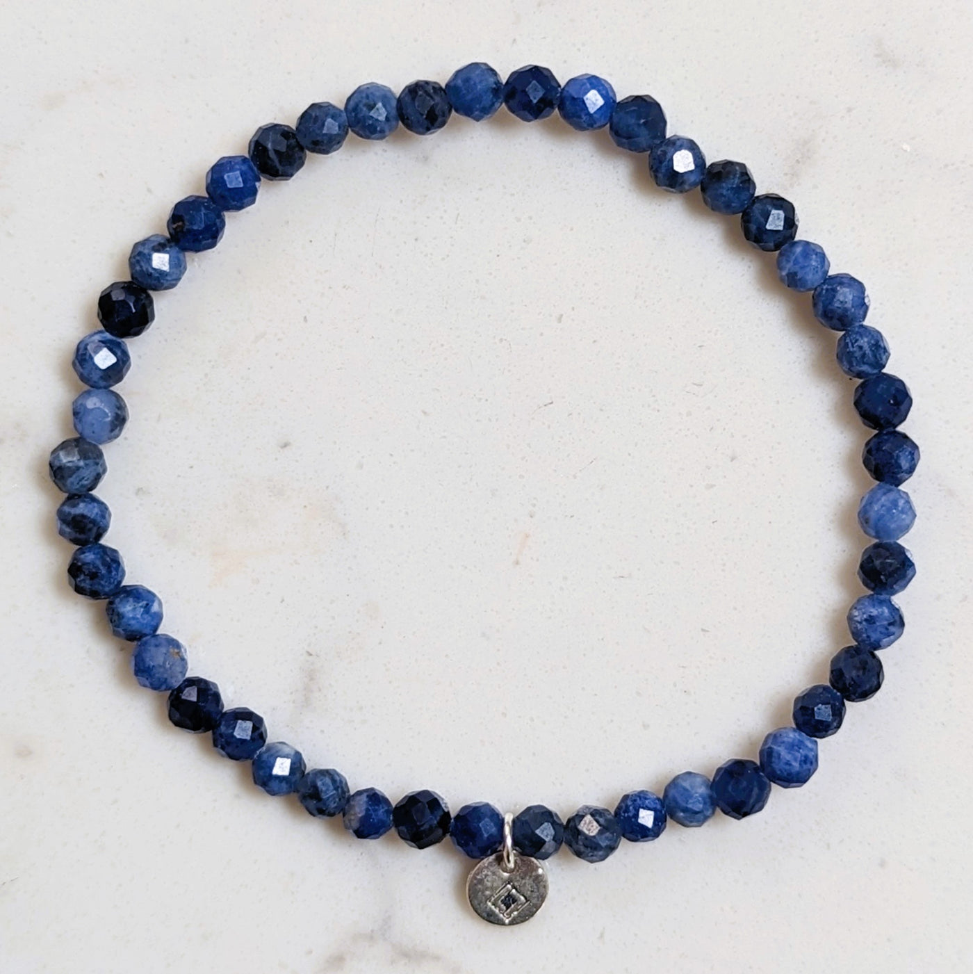 sodalite gemstone bracelet