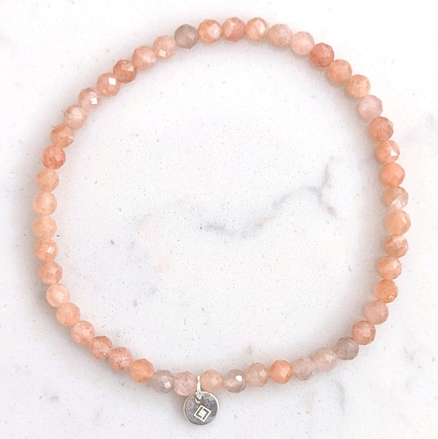 sunstone gemstone bracelet