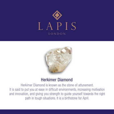 Lapis London herkimer diamond gemstone meaning card