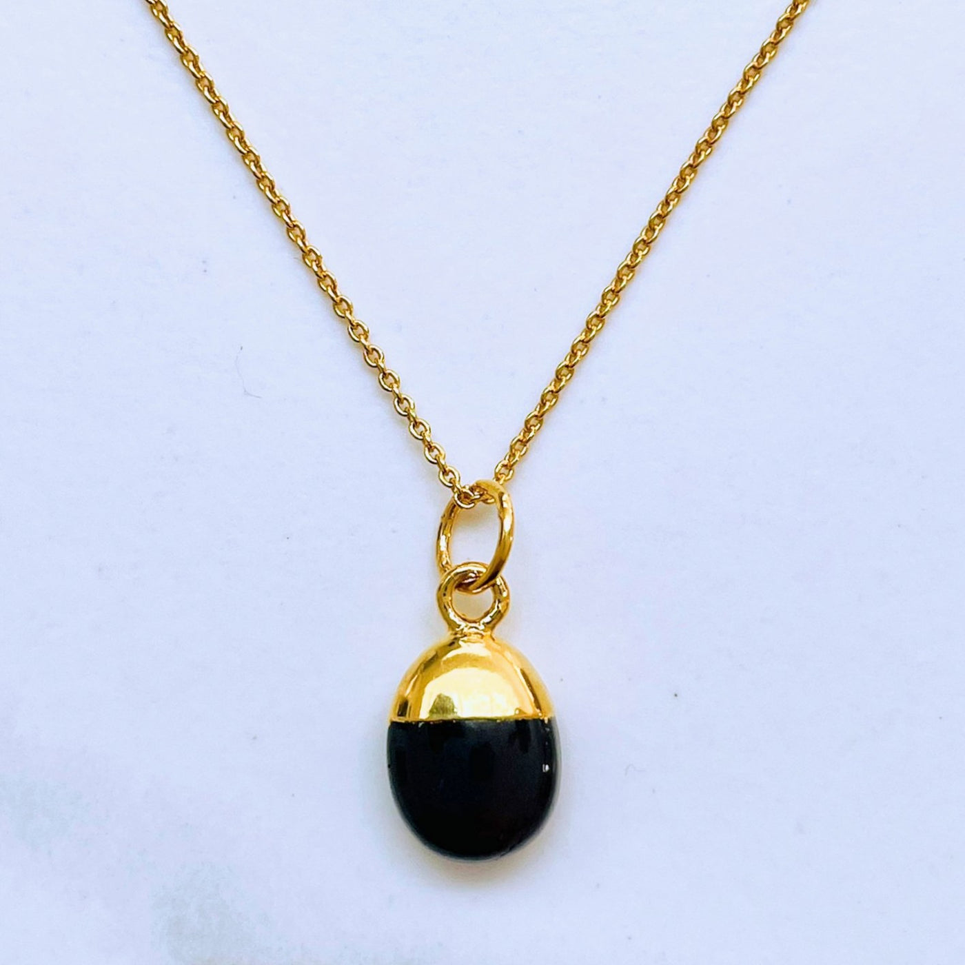 Garnet January birthstone necklace