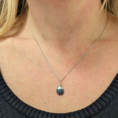 Tanzanite December birthstone necklace