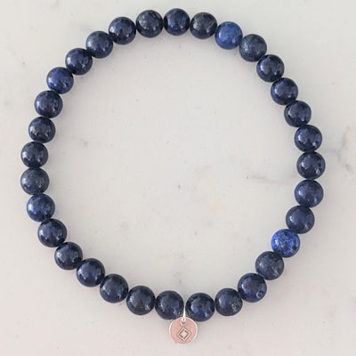 Men's Lapis Lazuli gemstone bracelet 