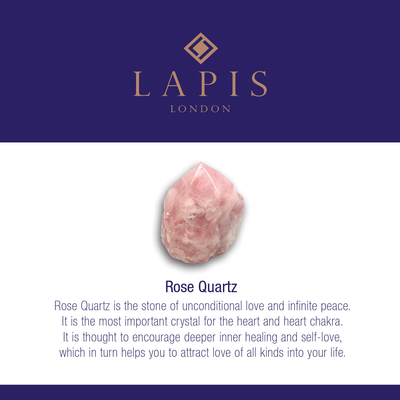 Rose Quartz Children's Gemstone Bracelet - 4mm Faceted