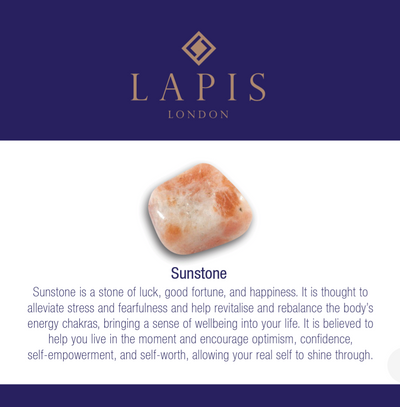 Lapis London Gemstone Meaning Card