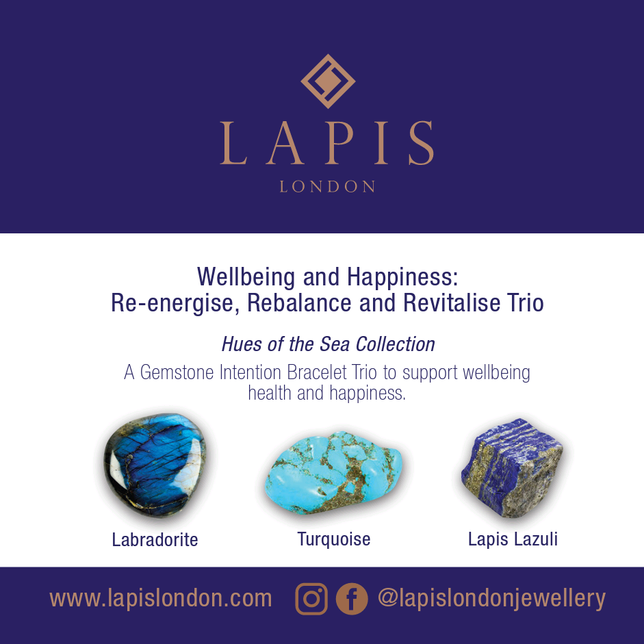 Lapis London Gemstone meaning card