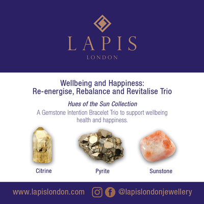 Lapis London Gemstone meaning card