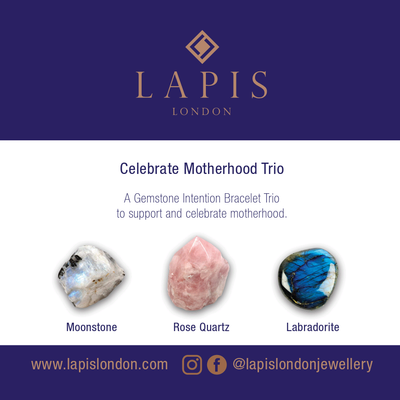Celebrate Motherhood Gemstone Bracelet Set