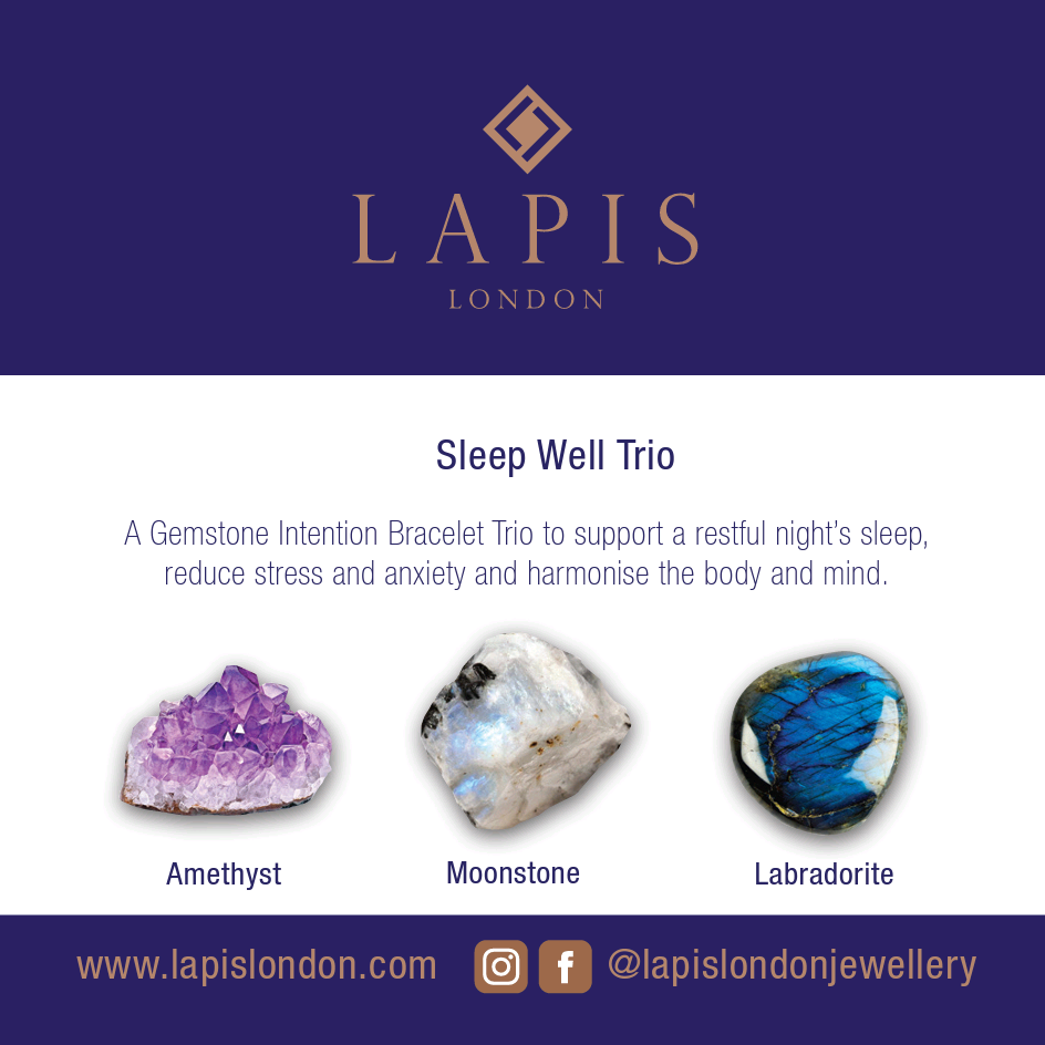 Sleep Well Gemstone Bracelet Set