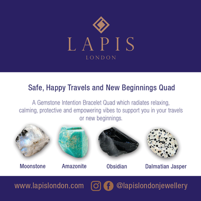 Lapis London Gemstone Meaning Card