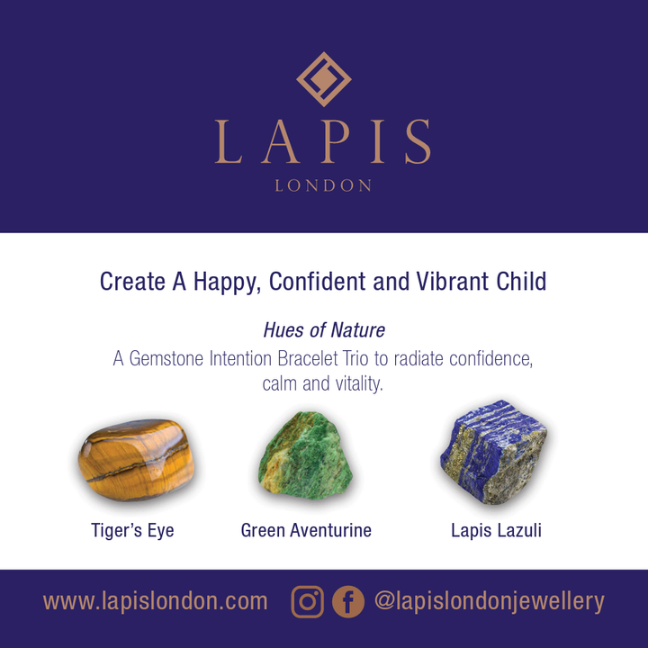 "Hues of Nature" Children's Gemstone Bracelet Set - 4mm Faceted