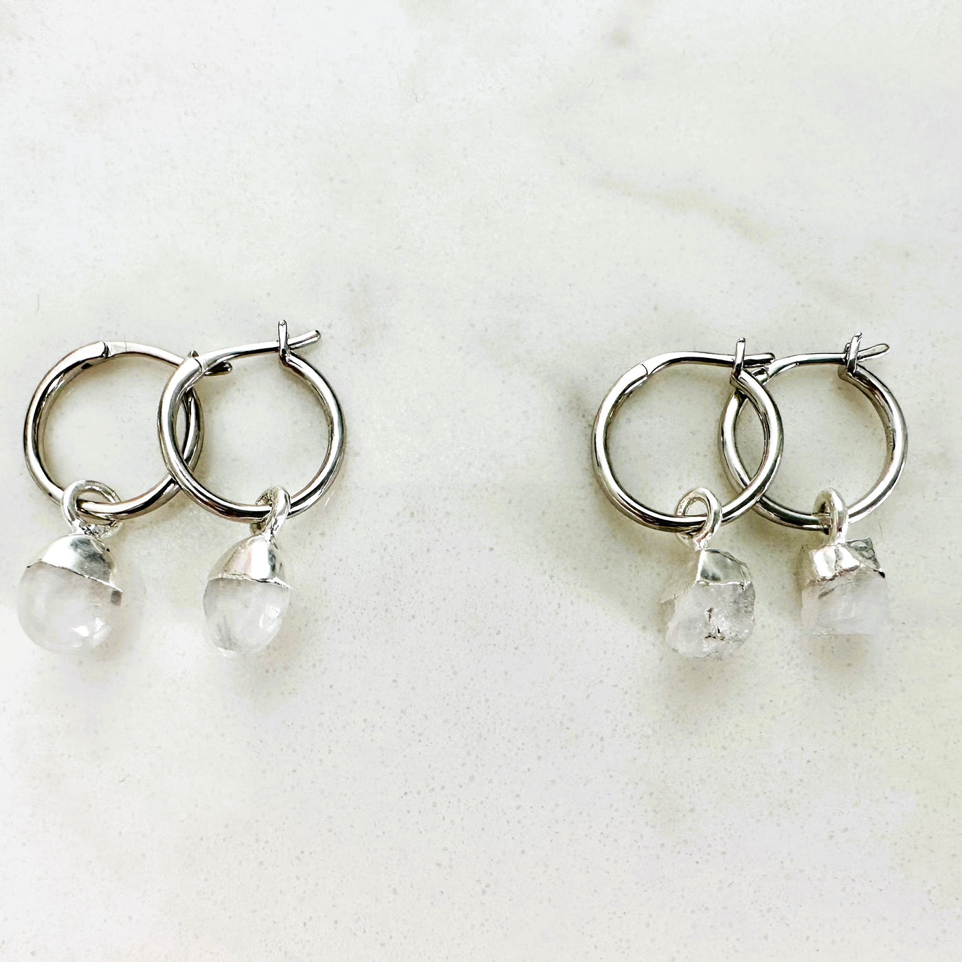 moonstone June birthstone earrings 